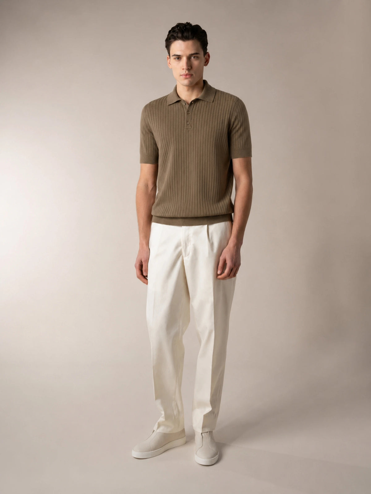 Riviera Ribbed Polo