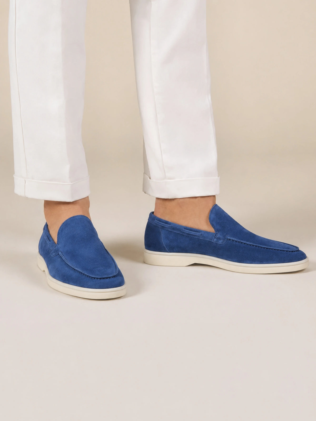 Dark Blue Yacht Loafers