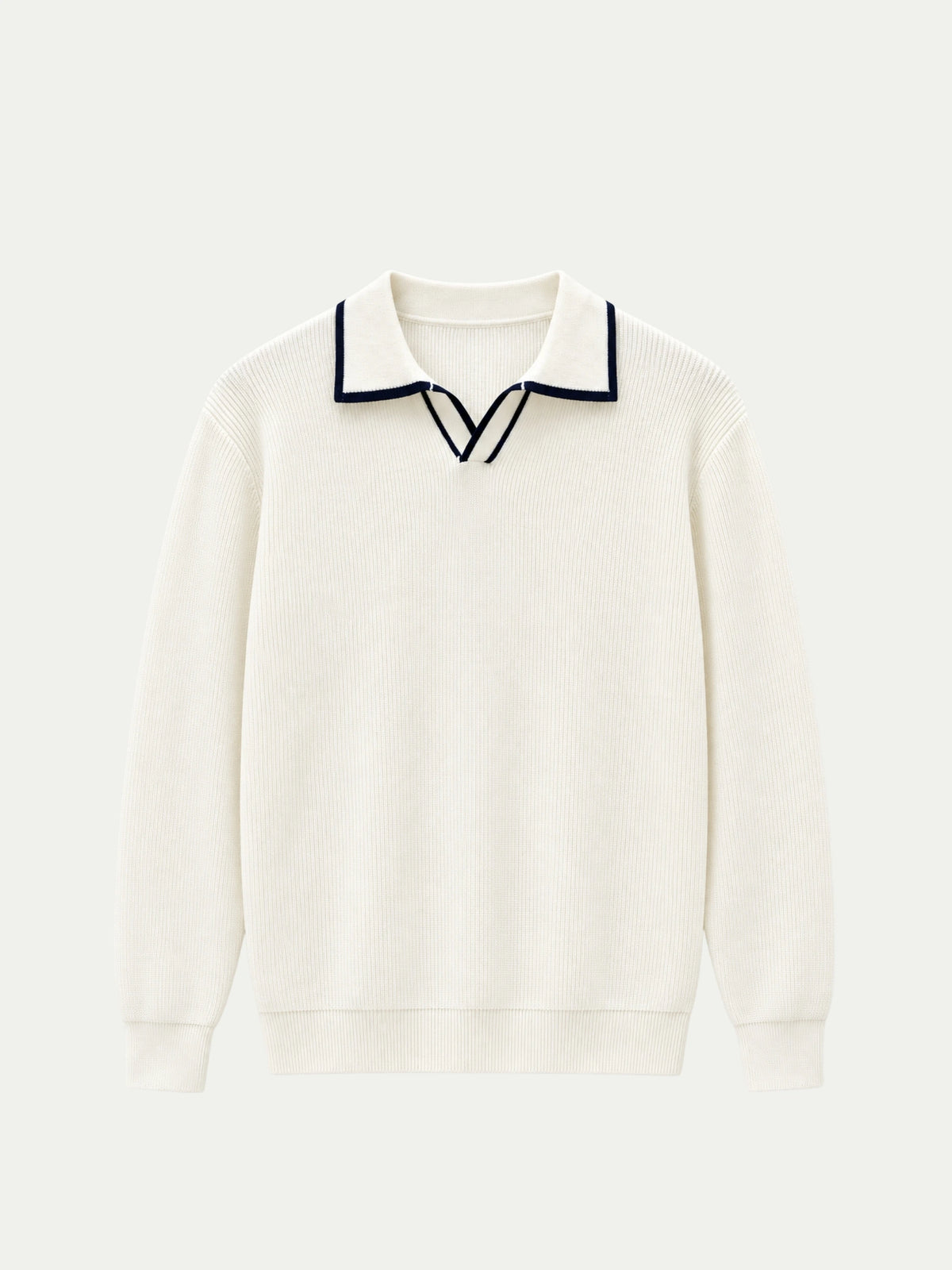 Cream Tipped Polo