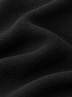 Riva Black Roll-Neck