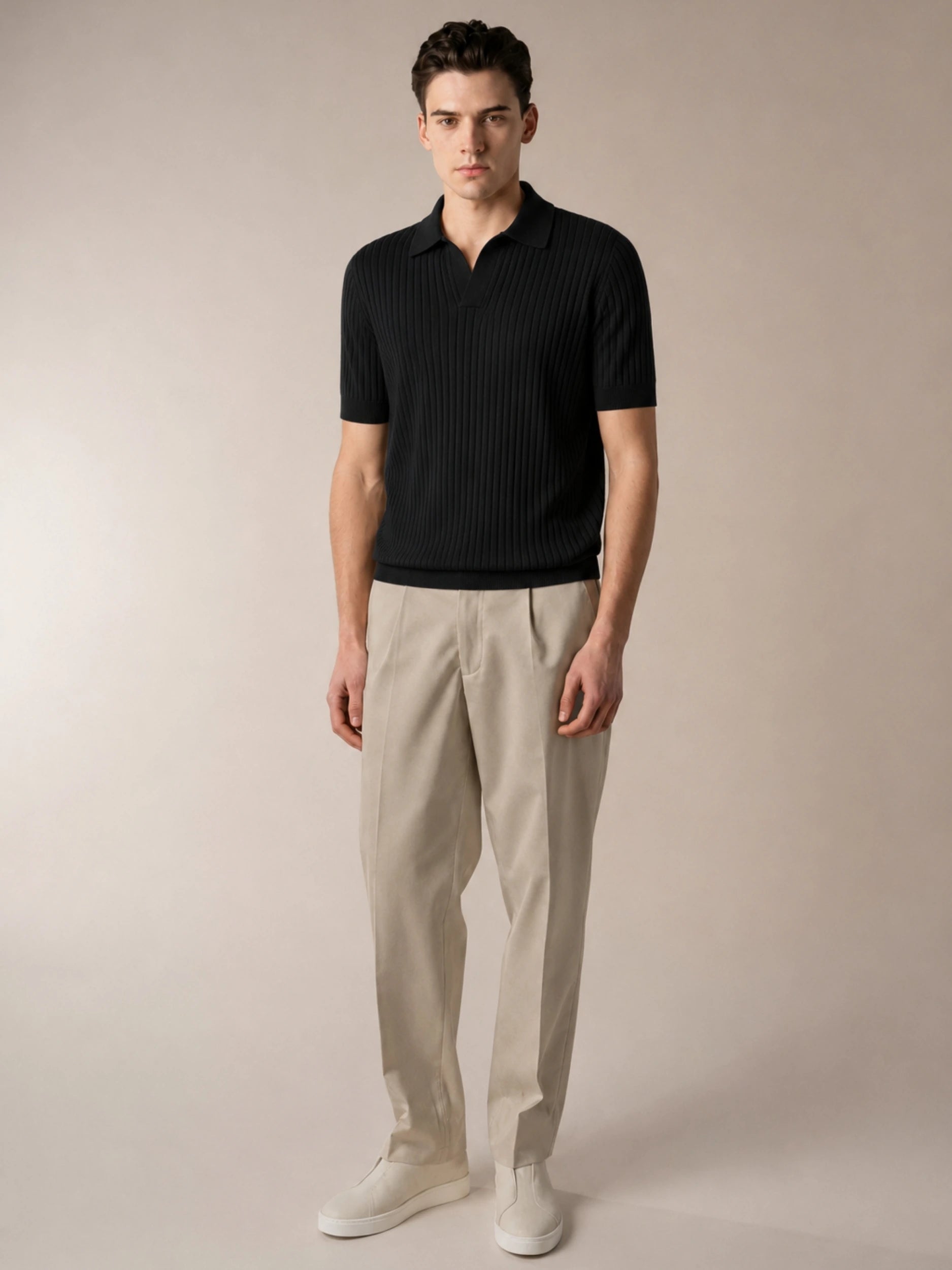 Cove Black Polo