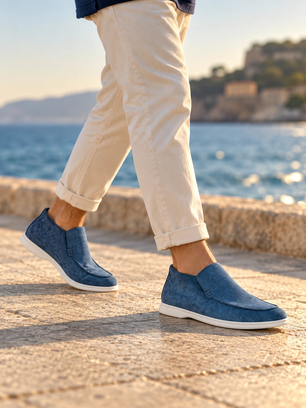 Amalfi Dark Blue Loafers