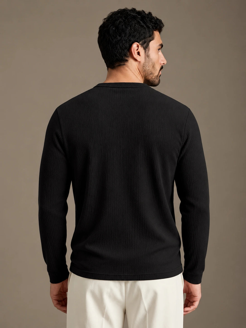 Ravello Black Henley