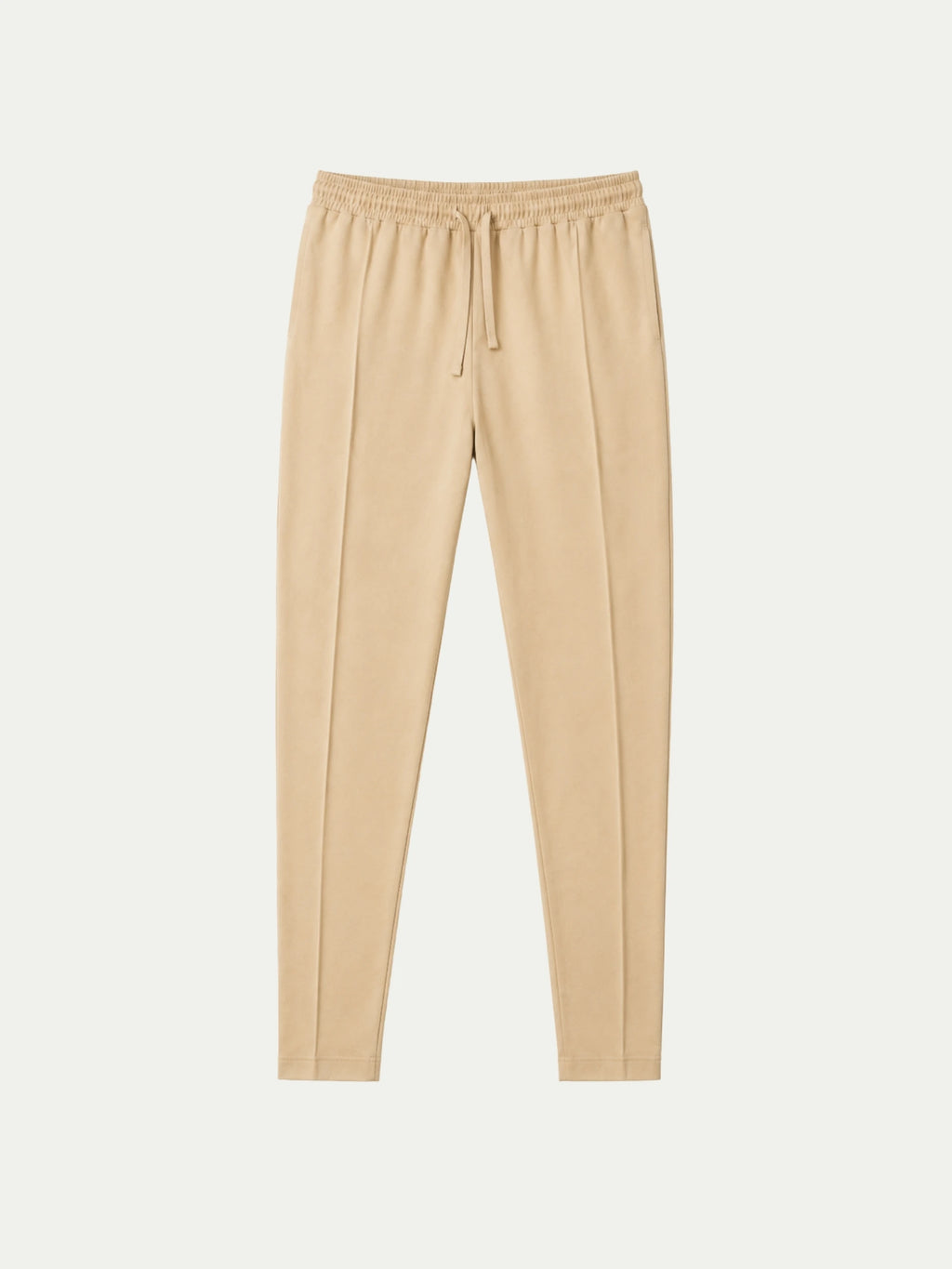 Beige Drawstring Yacht Trousers
