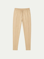 Beige Drawstring Yacht Trousers