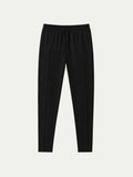 Black Drawstring Yacht Trousers