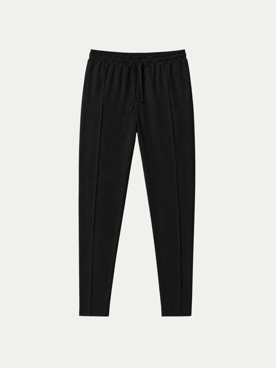Black Drawstring Yacht Trousers