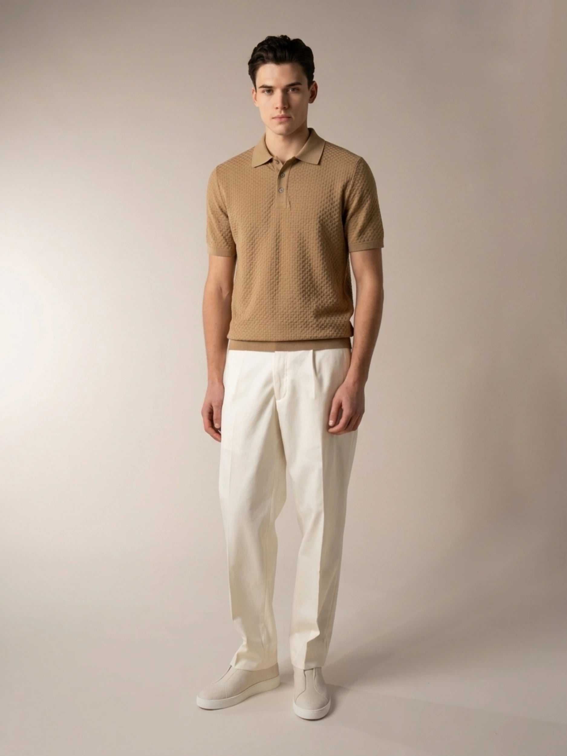 Saint-Tropez Textured Polo