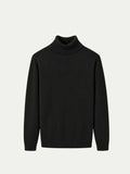 Riva Black Roll-Neck