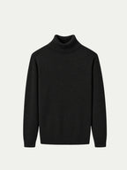 Riva Black Roll-Neck