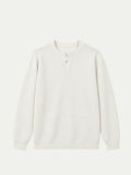 Lerici White Knitted Sweater