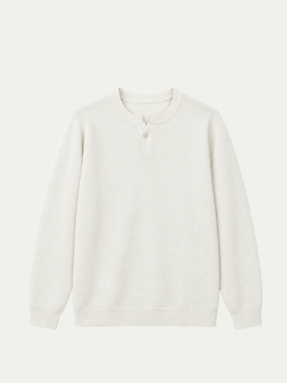 Lerici White Knitted Sweater