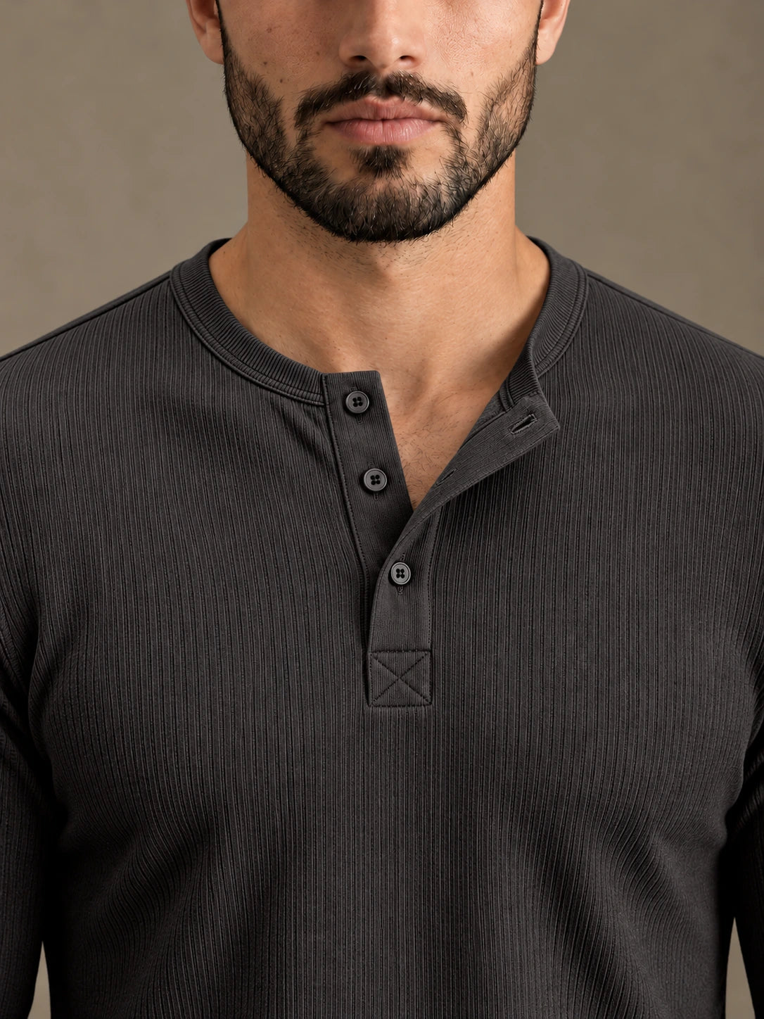 Ravello Gray Henley