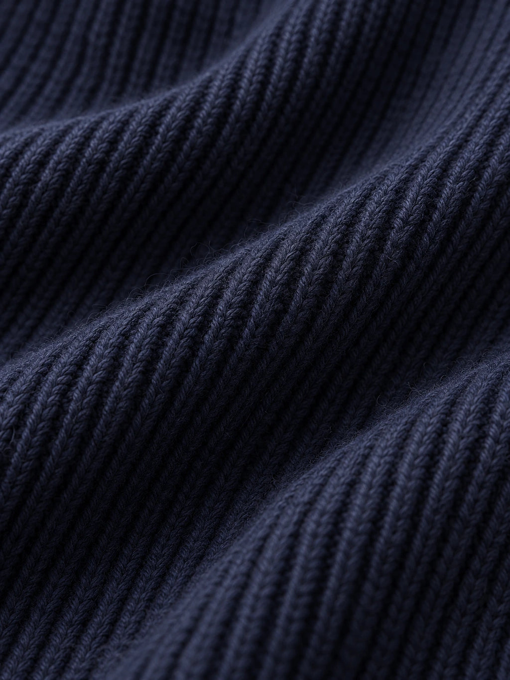 Como Navy Half-Zip Knit