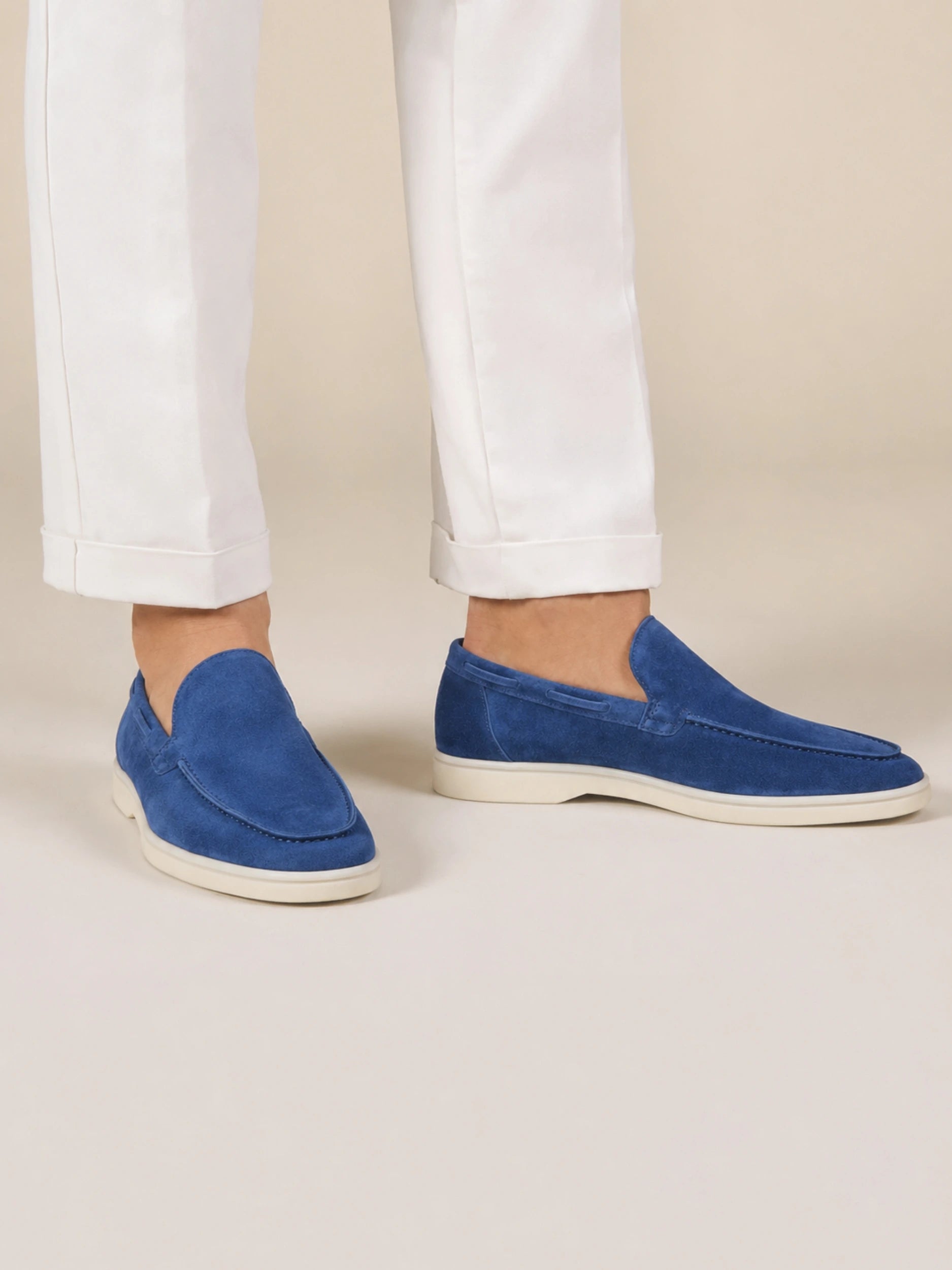 Dark Blue Yacht Loafers