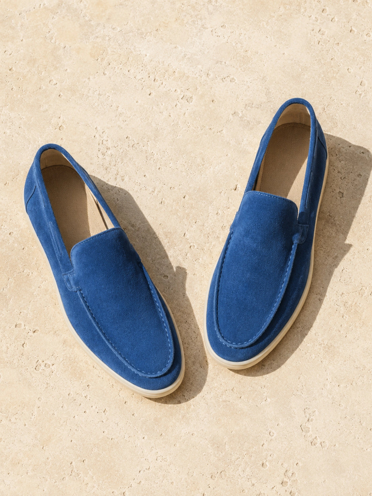 Dark Blue Yacht Loafers