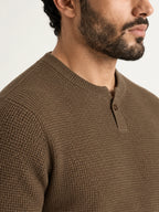 Lerici Brown Knitted Sweater