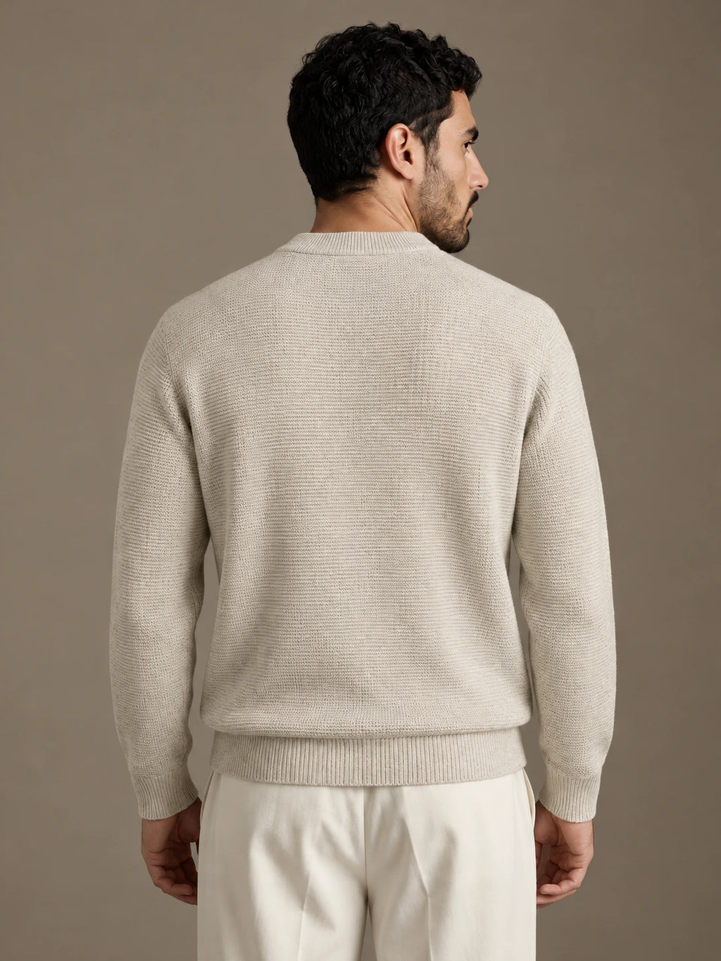 Lerici Apricot Knitted Sweater