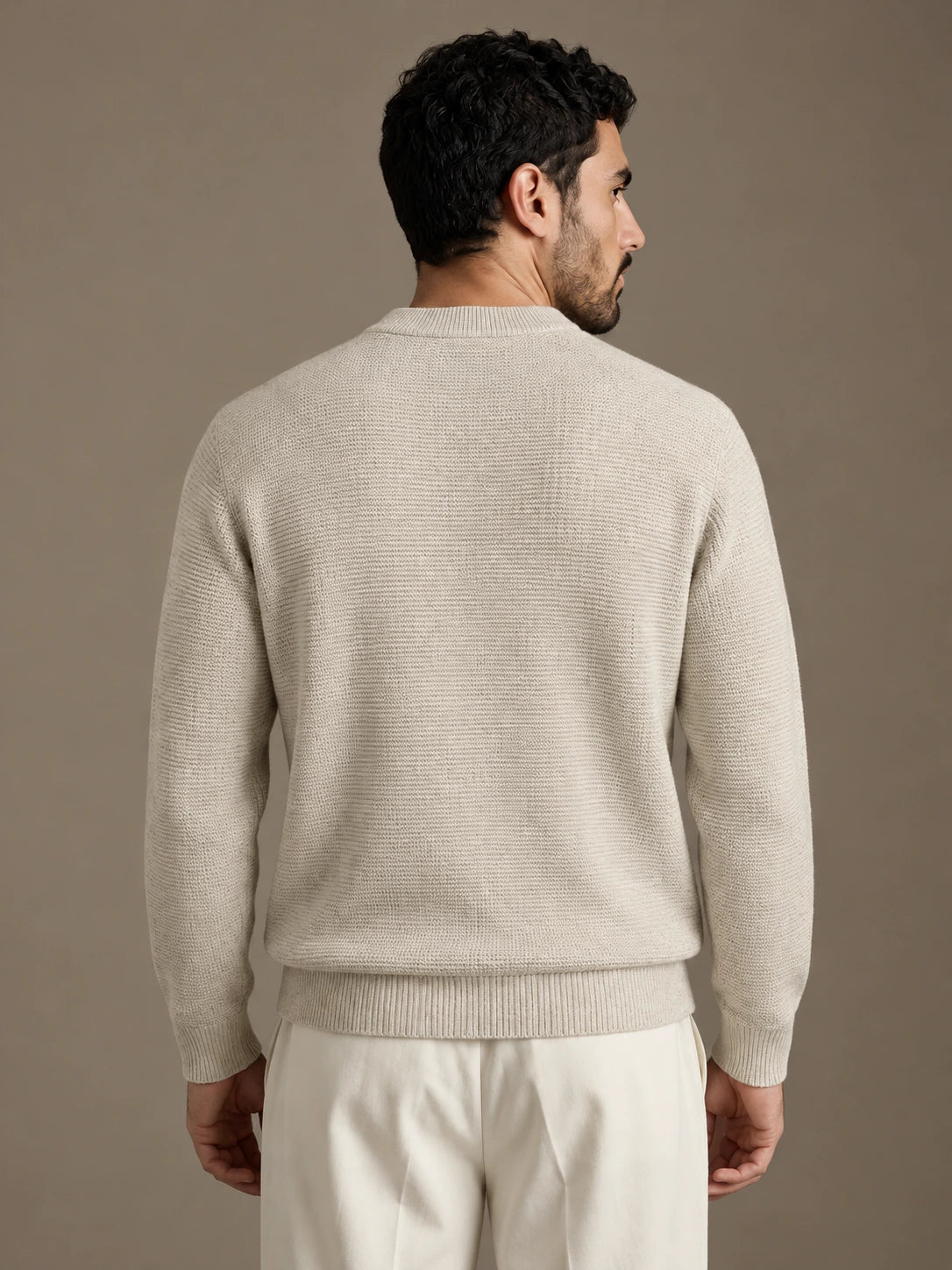Lerici Apricot Knitted Sweater