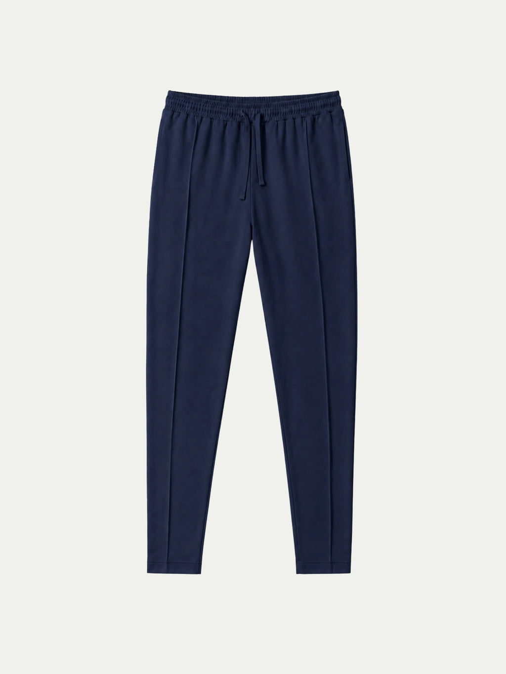 Navy Blue Drawstring Yacht Trousers