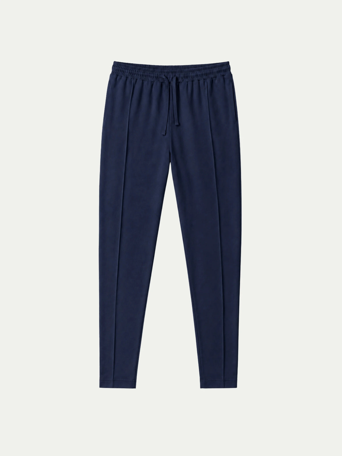 Navy Blue Drawstring Yacht Trousers