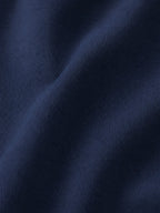 Navy Blue Drawstring Yacht Trousers