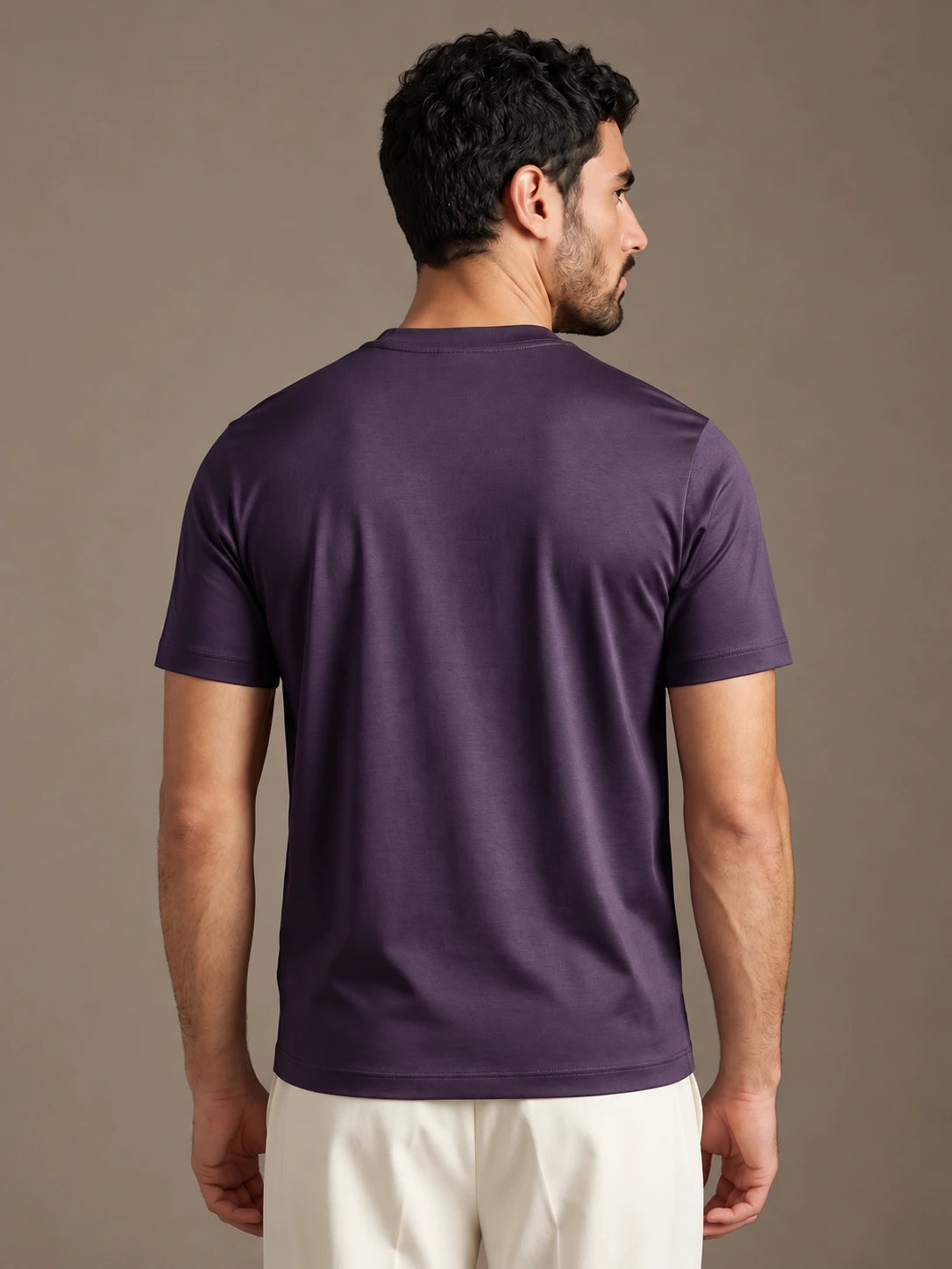 Positano Aubergine Tee