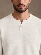 Lerici White Knitted Sweater