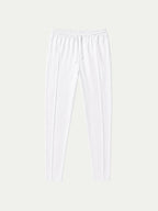 White Drawstring Yacht Trousers