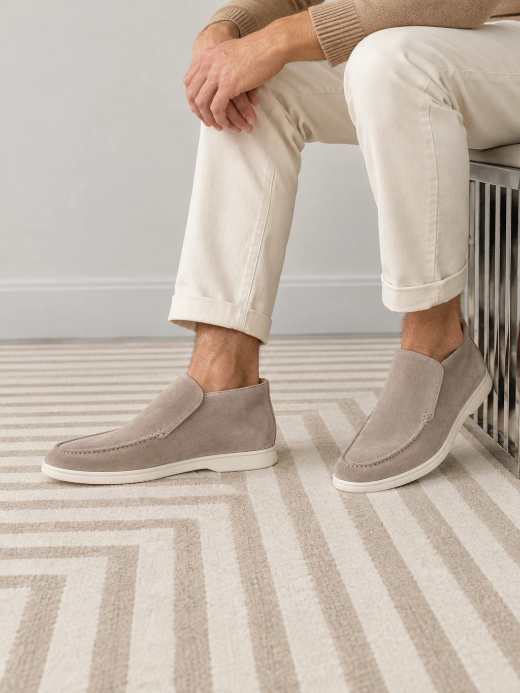 Amalfi Beige Loafers