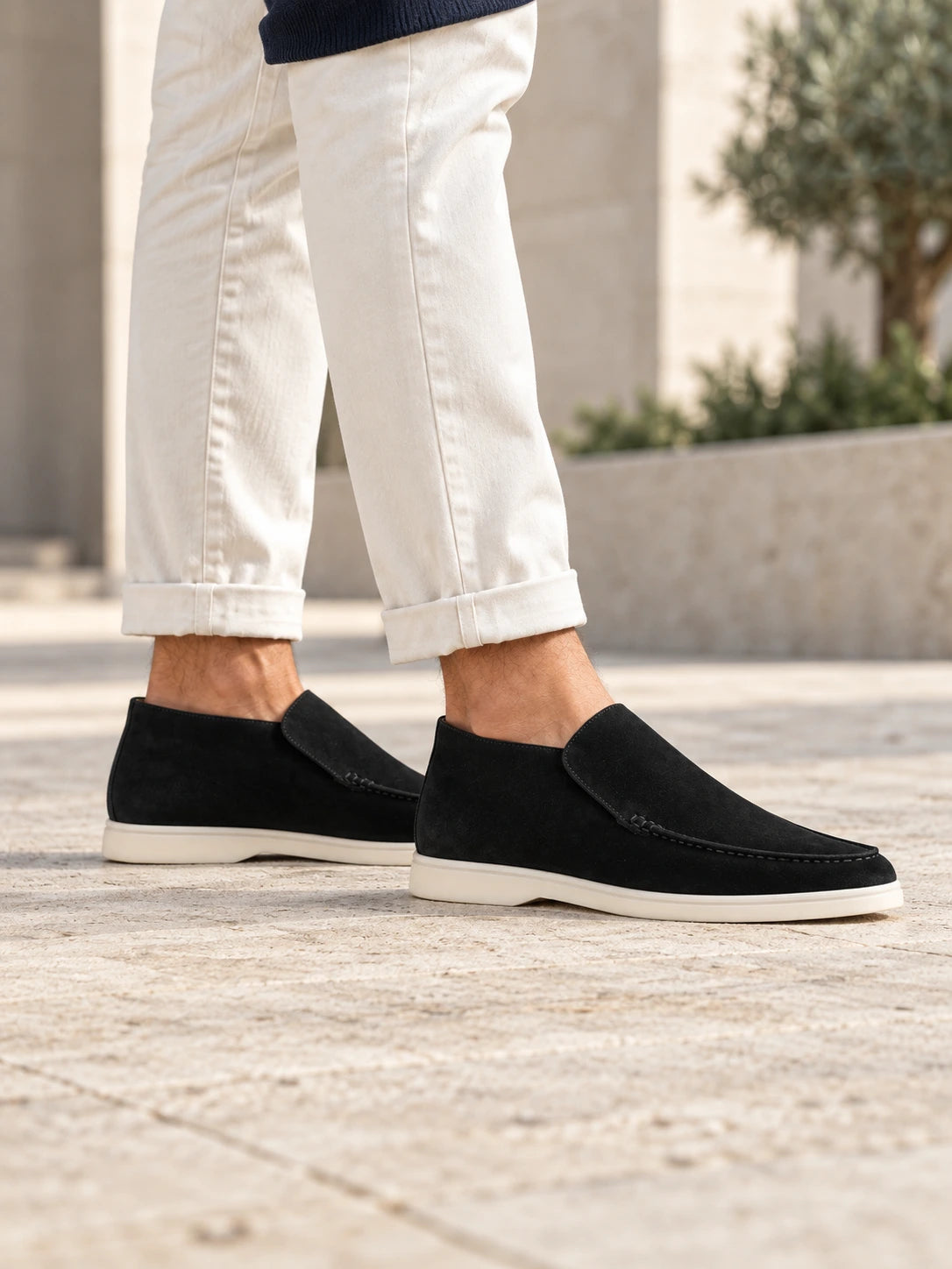Amalfi Black Loafers