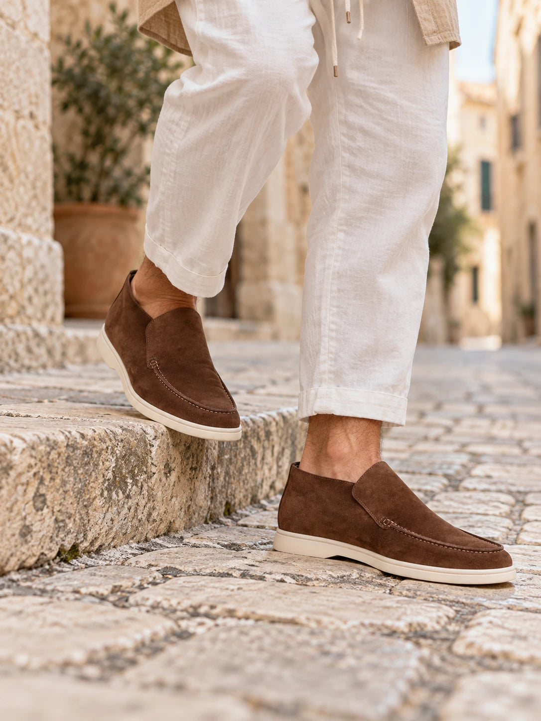 Amalfi Dark Brown Loafers