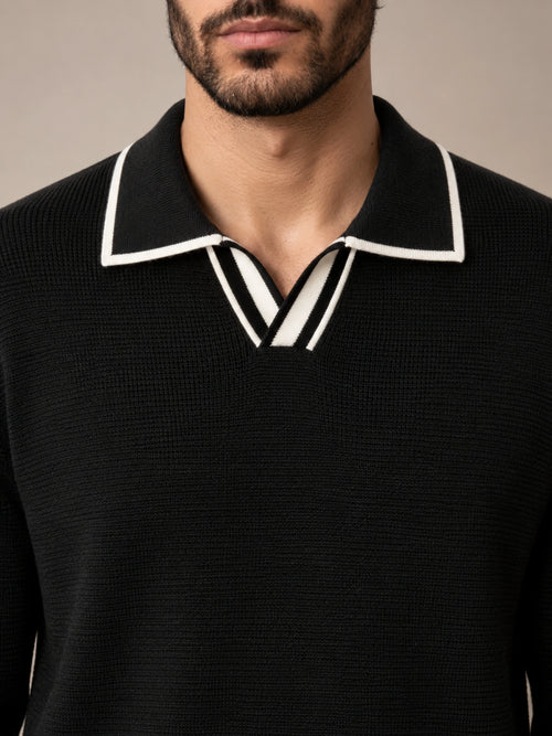 Black Tipped Polo