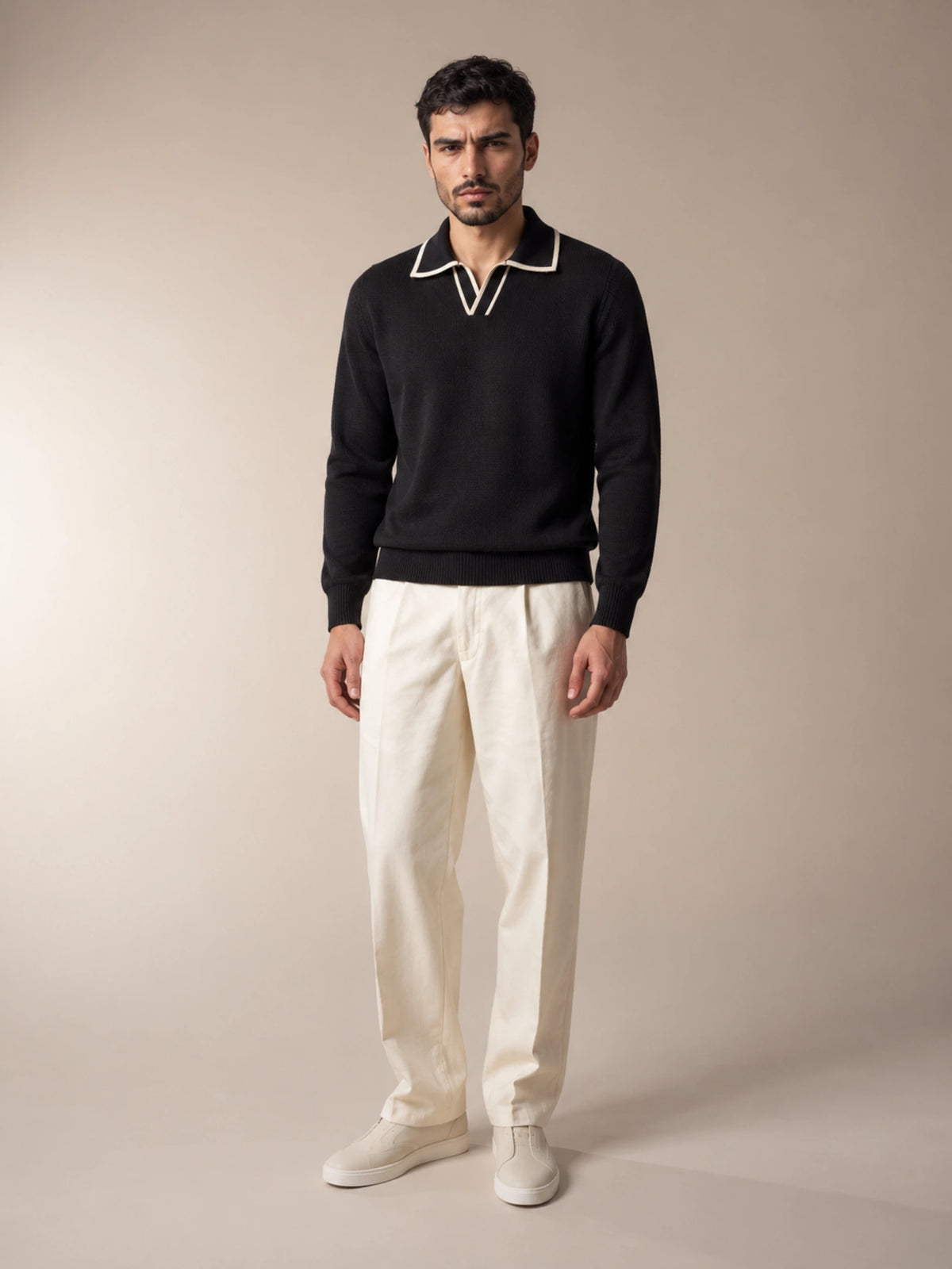Black Tipped Polo