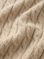 Brera Sand Cable Roll-Neck