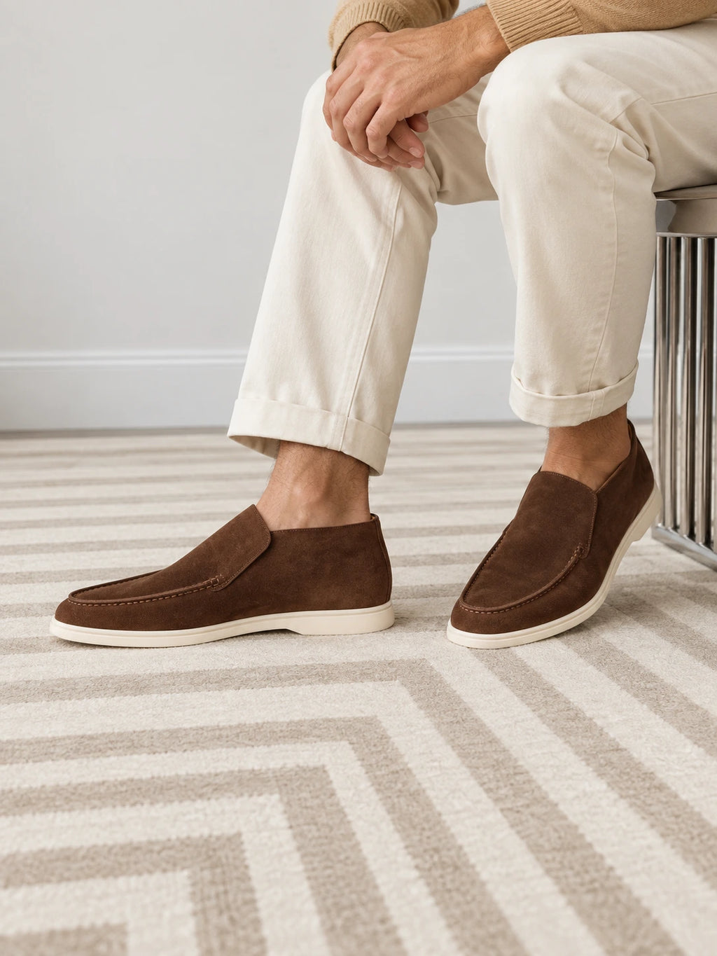 Amalfi Dark Brown Loafers