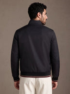 Back view of the Camogli Black Casual Jacket