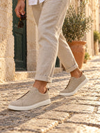 Milano Beige Sneakers