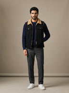 Cortina Black Reversible Gilet