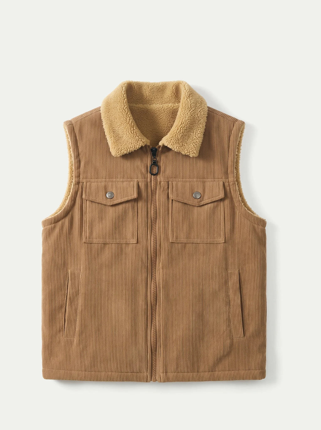 Cortina Caramel Reversible Gilet