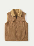 Cortina Caramel Reversible Gilet