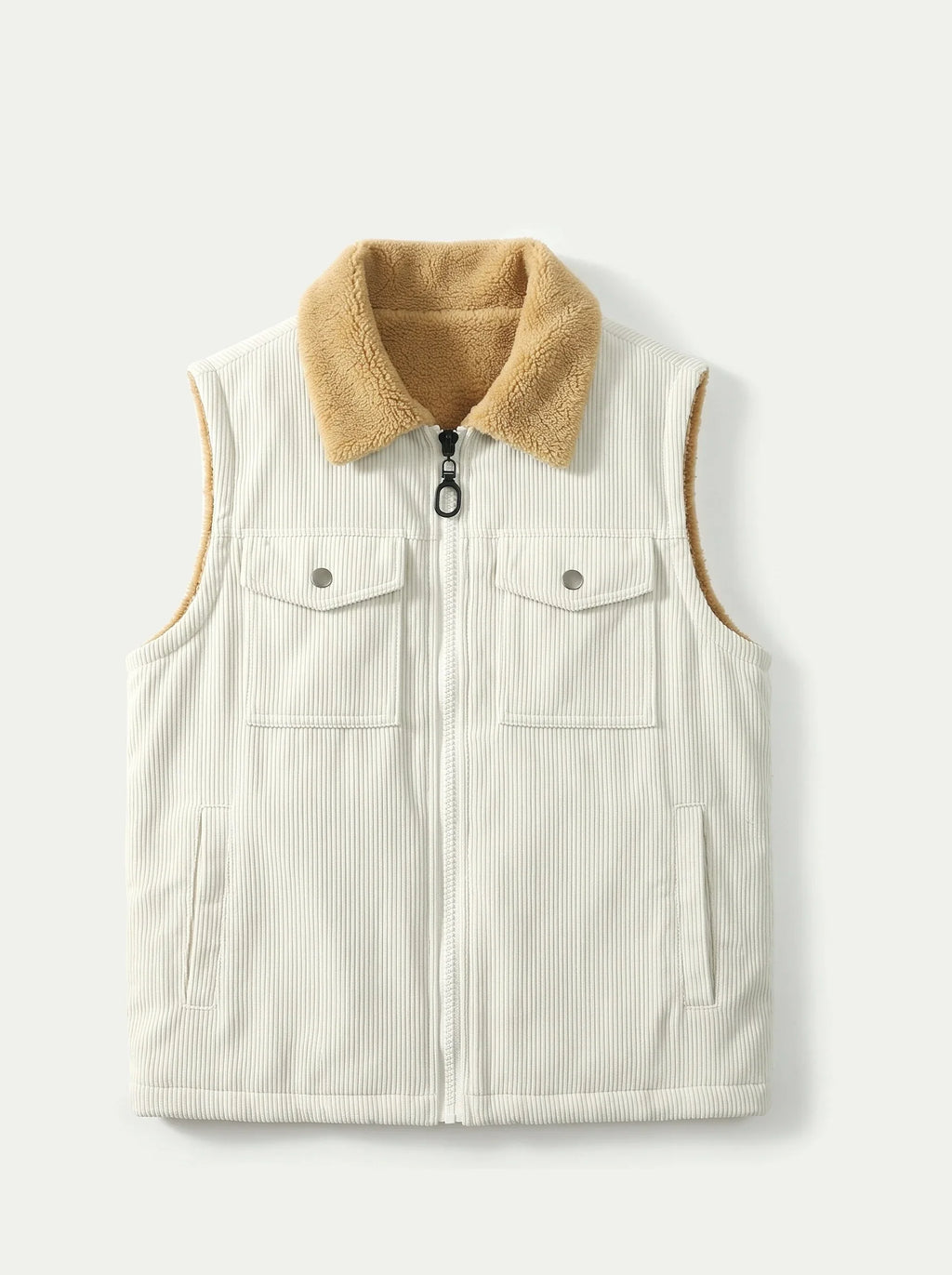 Cortina Ecru Reversible Gilet