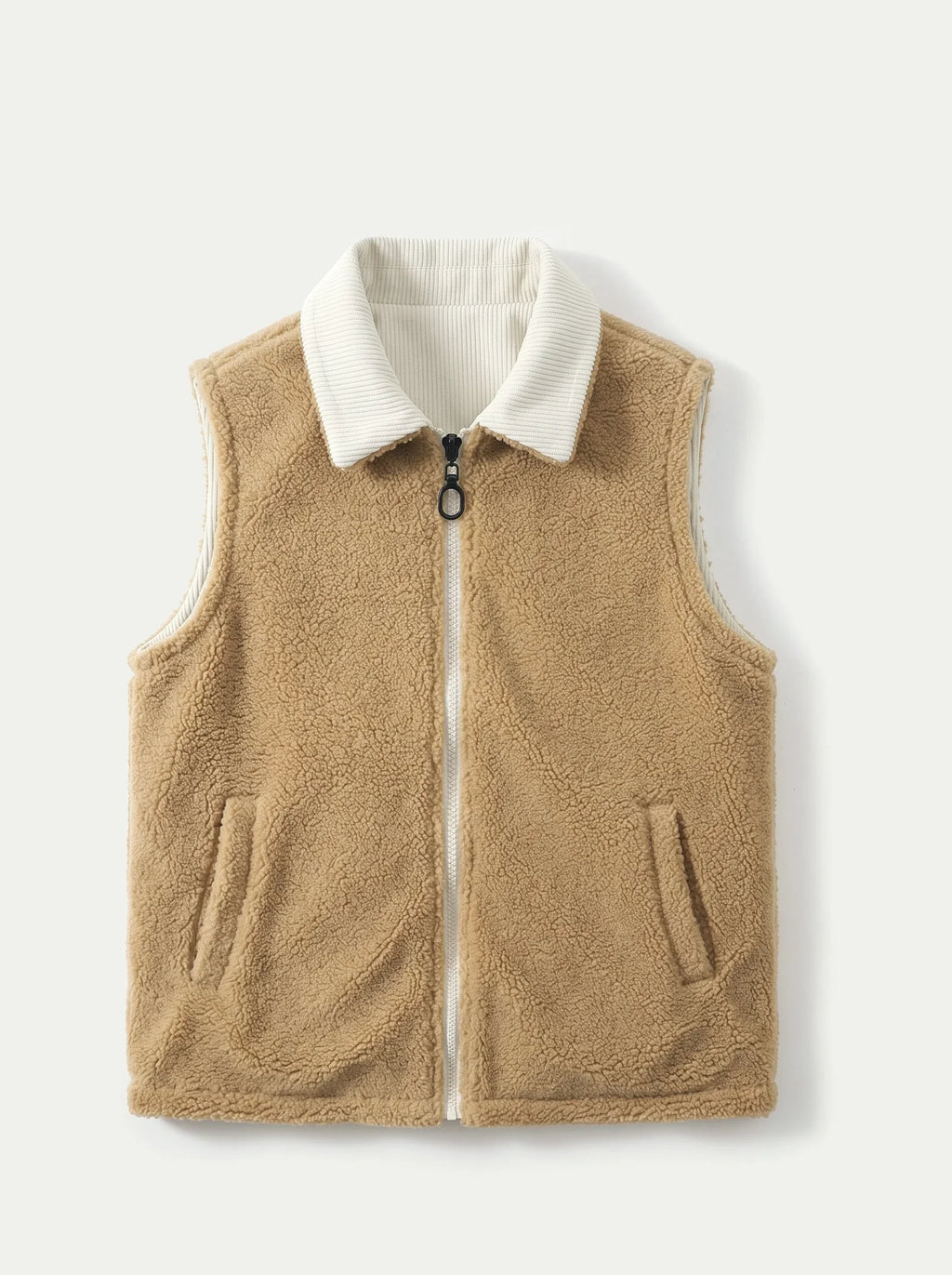 Cortina Ecru Reversible Gilet