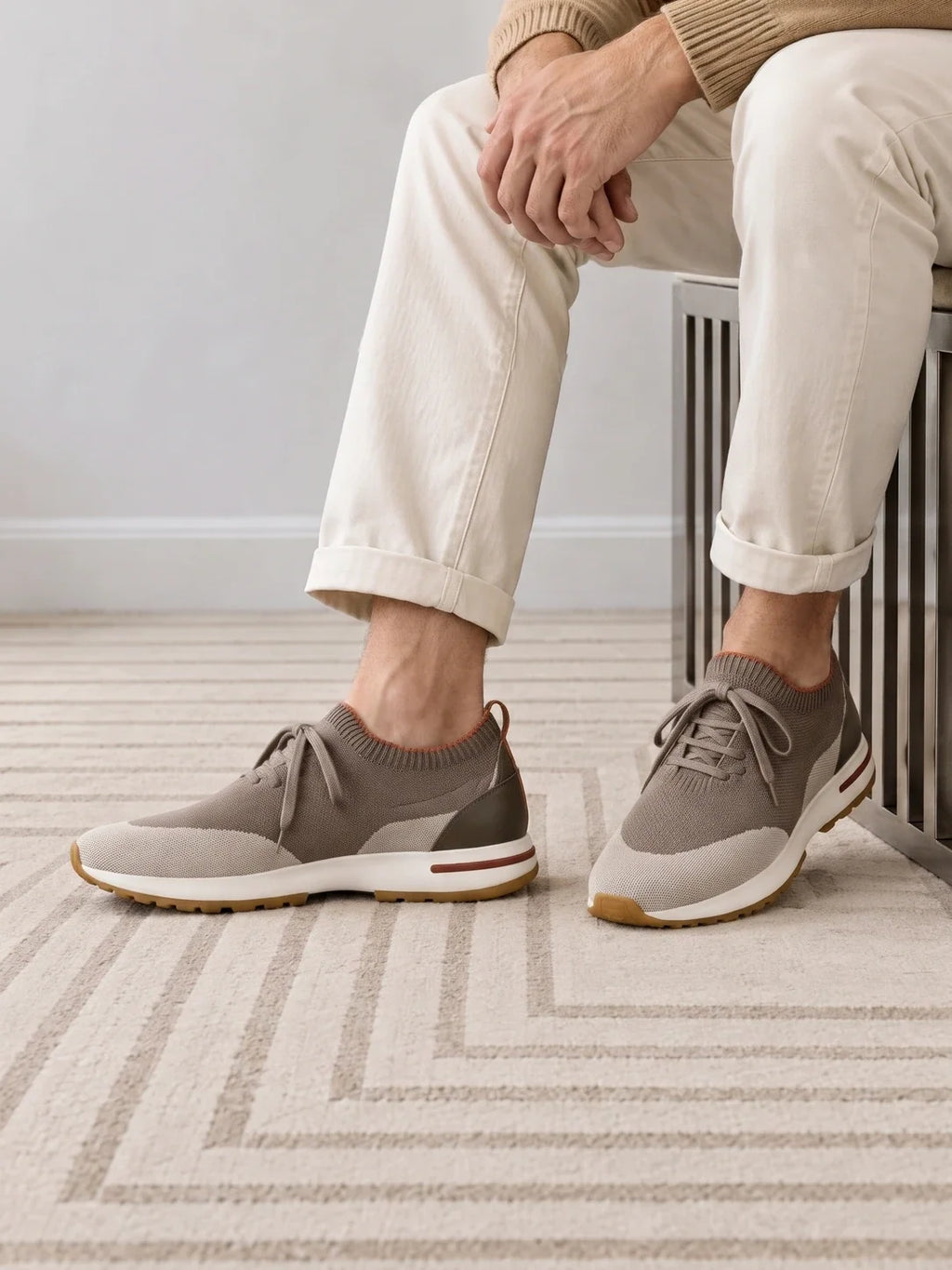 Cove Marina Camel Knit