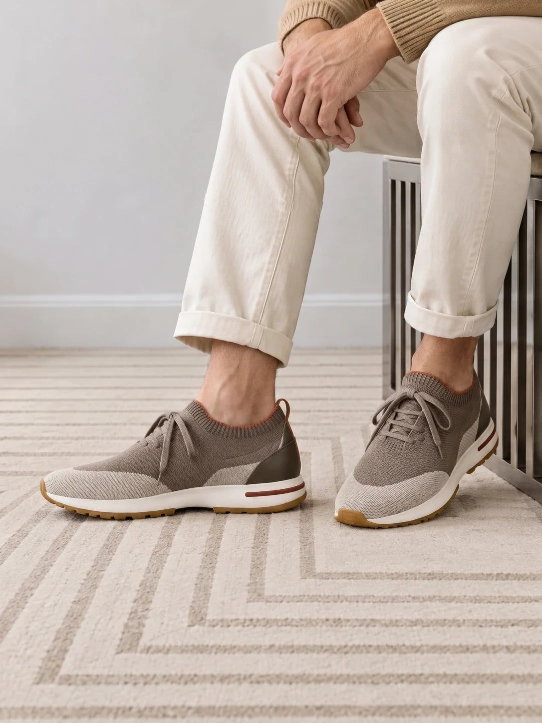 Cove Marina Camel Knit
