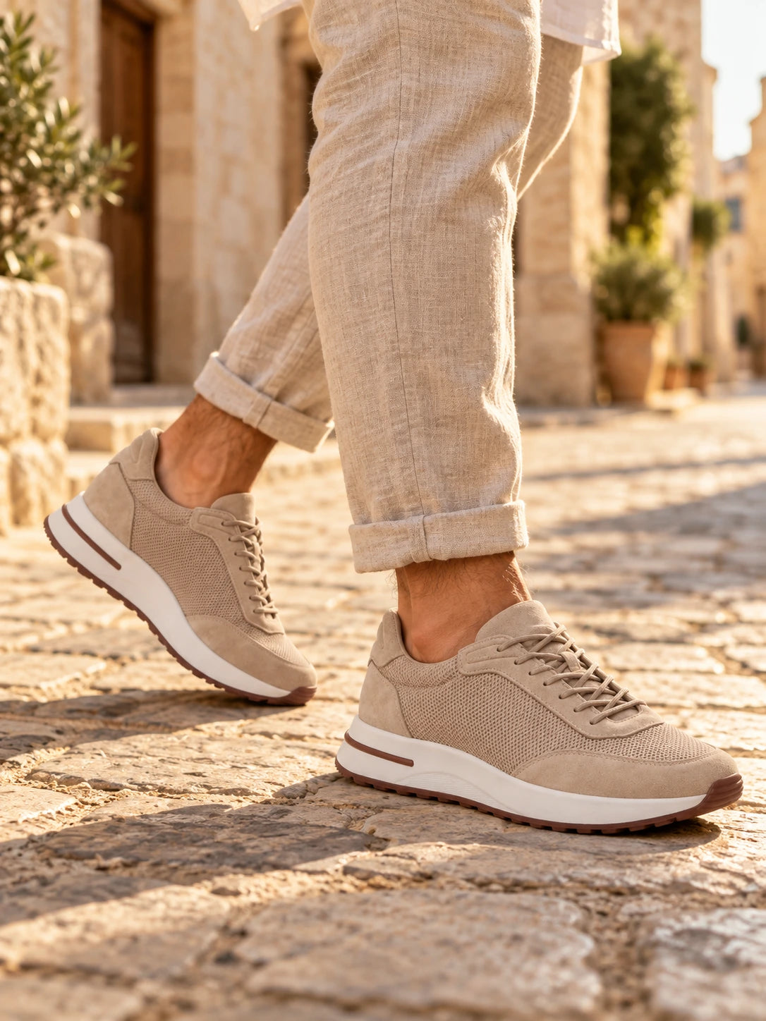 Beige Cove Trainer