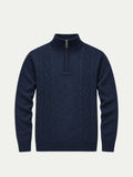 Navy Blue Harbour Quarter-Zip