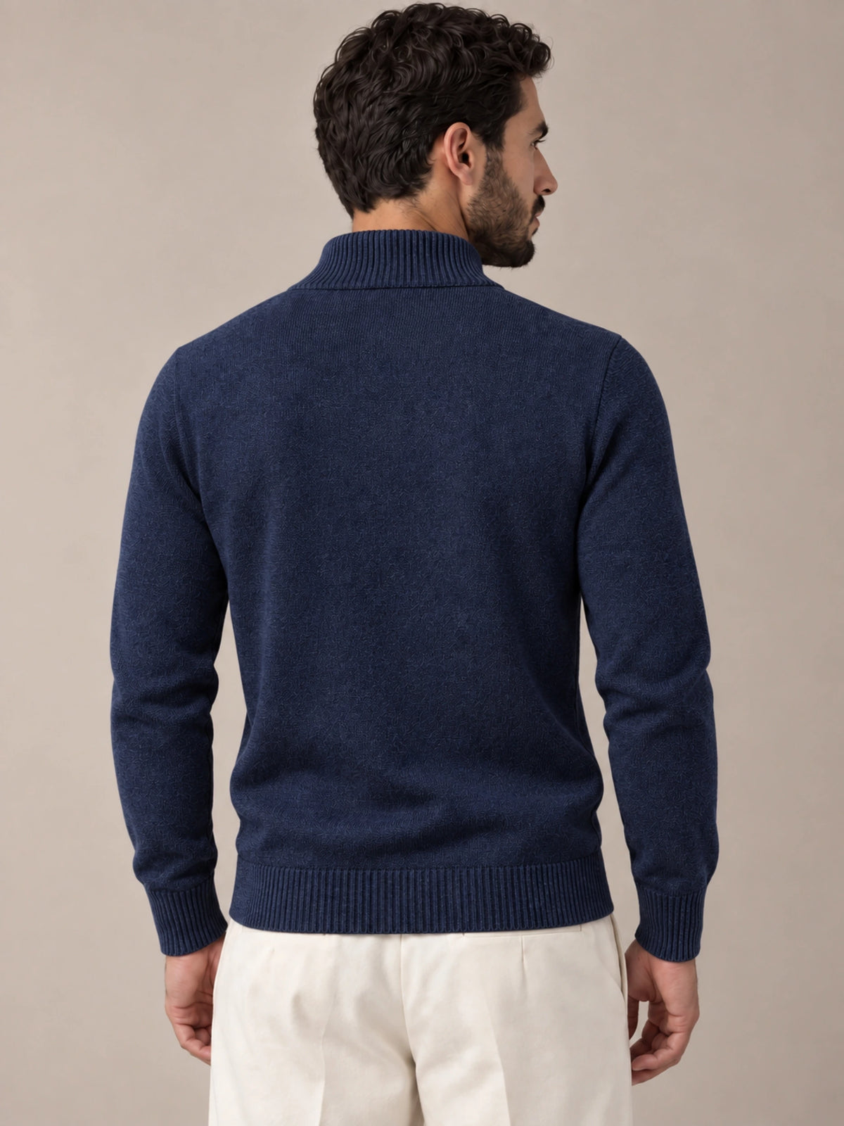 Navy Blue Harbour Quarter-Zip