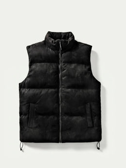 Hills Black Padded Gilet