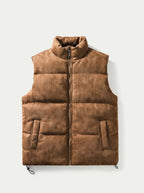 Hills Brown Padded Gilet